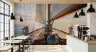 Golden Hour Sailboat Deck Ocean View Wall Mural 8