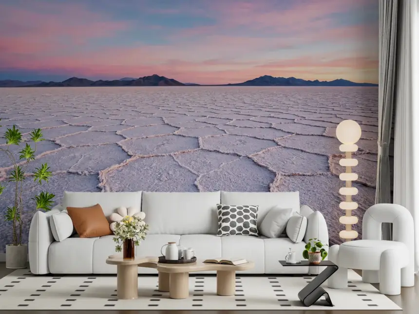Salt Flats Serenity Wall Mural