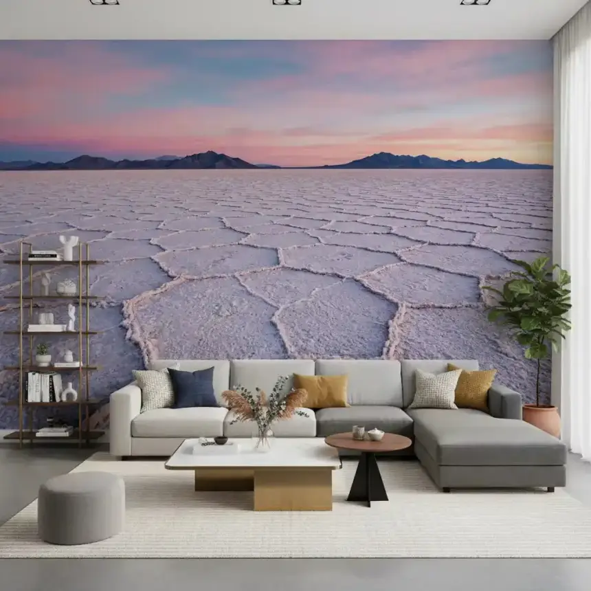 Salt Flats Serenity Wall Mural
