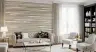 Organic Wavy Stripe Pattern Wall Mural 8