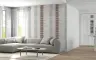 Contemporary Linear Block Pattern Wallpaper 6