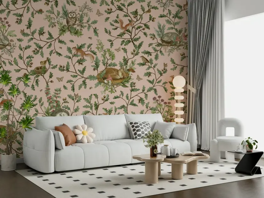 Secret Grove Wall Mural