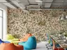 Whimsical Woodland Animals Oak Branch Wallpaper 6