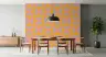 Vibrant Retro Geometric Semi-Circle Wall Mural 7