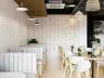 Elegant Beige Geometric Fan Pattern Wallpaper 7
