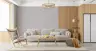 Elegant Grey Floral Motif Patterned Wallpaper 8