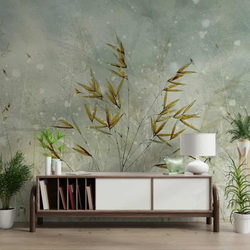 Whispering Grass Wall Mural - 1911337