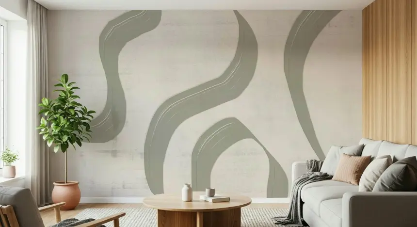 Subtle Stream Wall Mural - 2861695