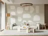 Organic Abstract Pebble Pattern Wall Mural 7