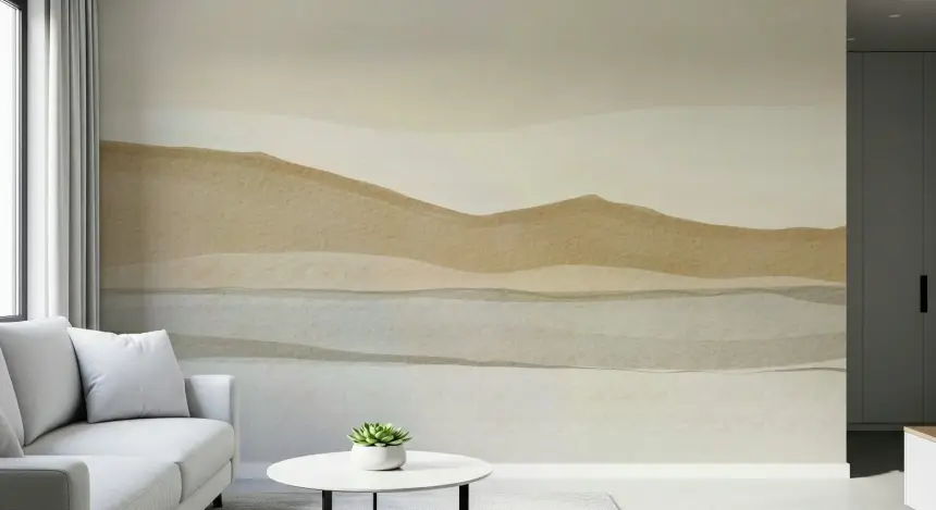Serene Sandscape Wall Mural