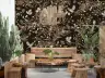 Vintage Botanical Bird & Butterfly Wall Mural 6