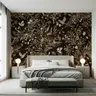 Vintage Botanical Bird & Butterfly Wall Mural 7