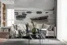 Misty Coastal Rocks Wall Mural 8