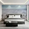 Tranquil Low Tide Beach Landscape Wall Mural 7