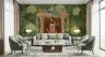 Pichwai Shrinathji Forest Wall Mural 7
