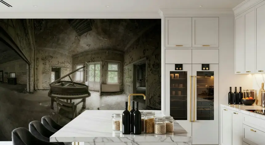 Silent Keys Wall Mural -2540995