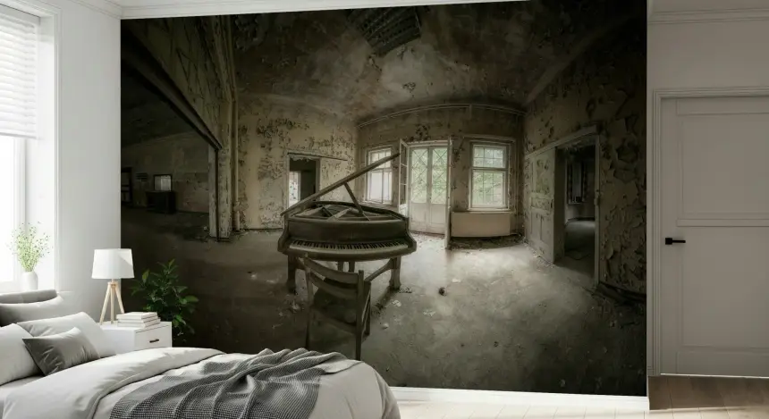 Silent Keys Wall Mural -2540995