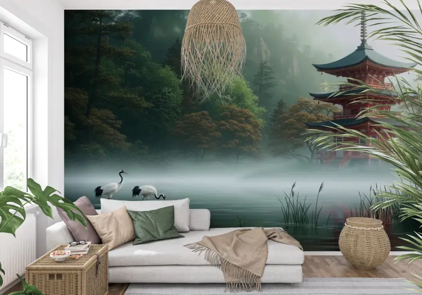 Silent Sanctuary Wall Mural