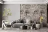 Vintage Hand-Drawn Countryside Village Sketch Wallpaper 8