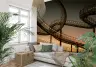 Illuminated Winding Staircase Wall Mural 8