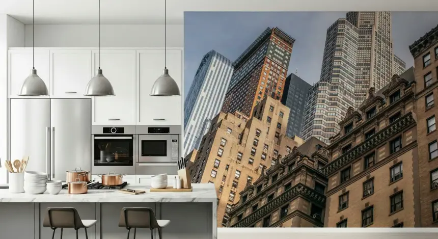 Skyscrapers in NYC Wall Mural