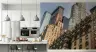 Dynamic Cityscape Architectural Wall Mural 6