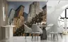 Dynamic Cityscape Architectural Wall Mural 7