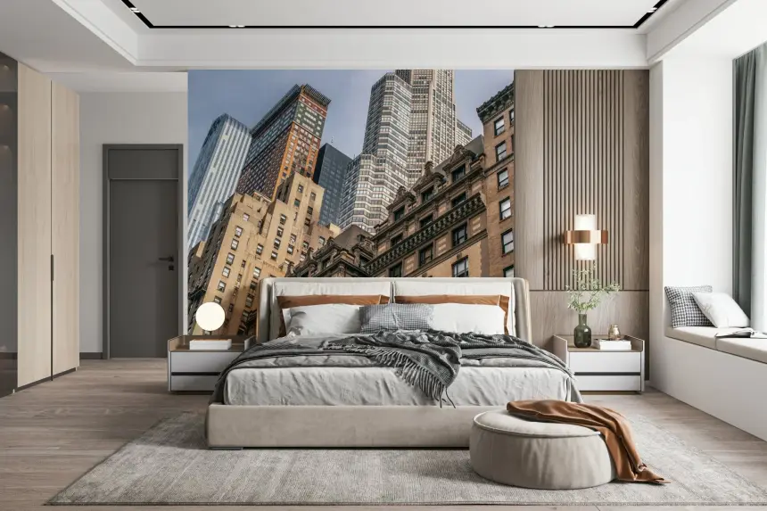 Skyscrapers in NYC Wall Mural