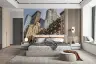 Dynamic Cityscape Architectural Wall Mural 8