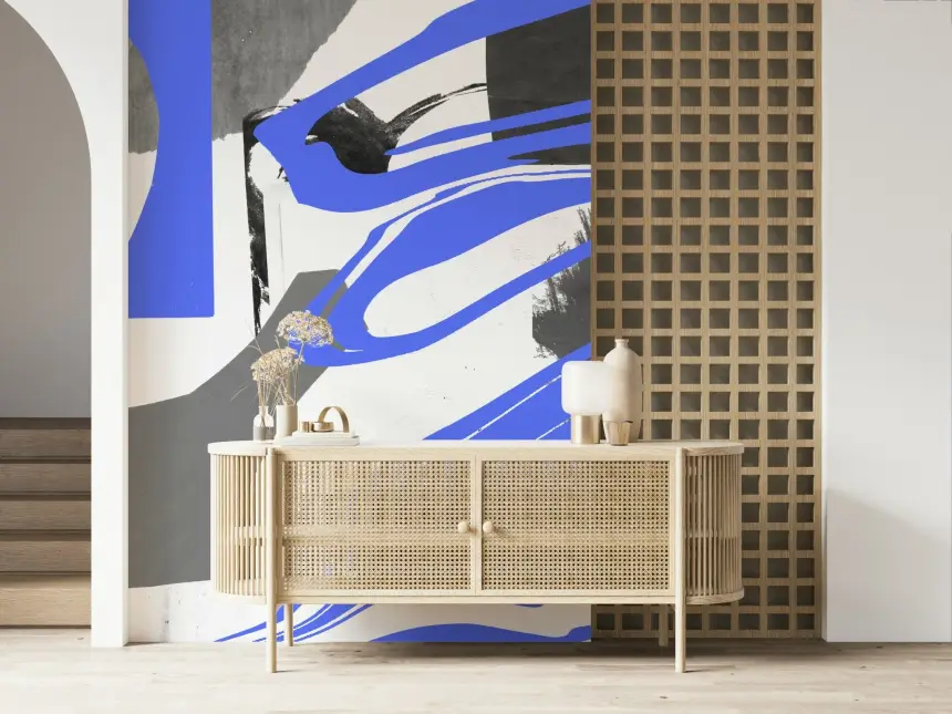 Smoke and Mirrors Wall Mural