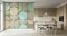 Contemporary Pastel Geometric Circles Wall Mural 6
