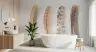 Ethereal Feather Pattern Wall Mural 8