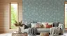 Delicate Cream Floral Pattern Wallpaper Mural 7