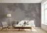 Ethereal Leaf Shadow Grey Wallpaper 7