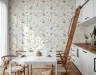 Whimsical Wildflower and Butterfly Wallpaper 7