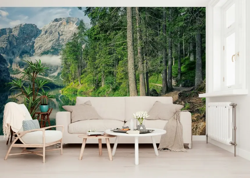 South Tyrol Landscape Wall Mural
