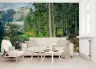 Alpine Lake and Forest Scenic Wall Mural 8