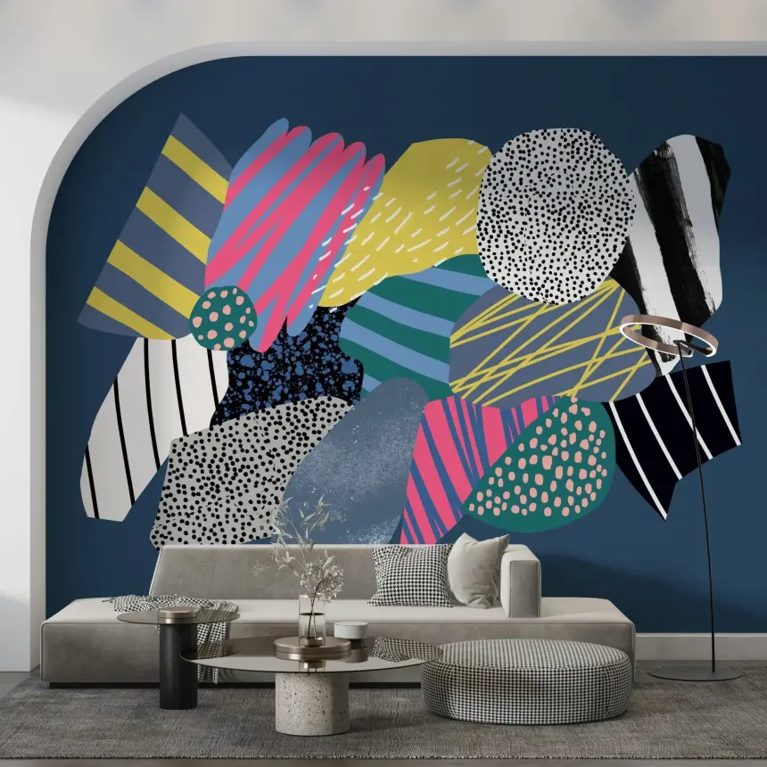 Spaceship Wall Mural
