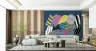 Modern Abstract Geometric Shapes Wall Mural 7