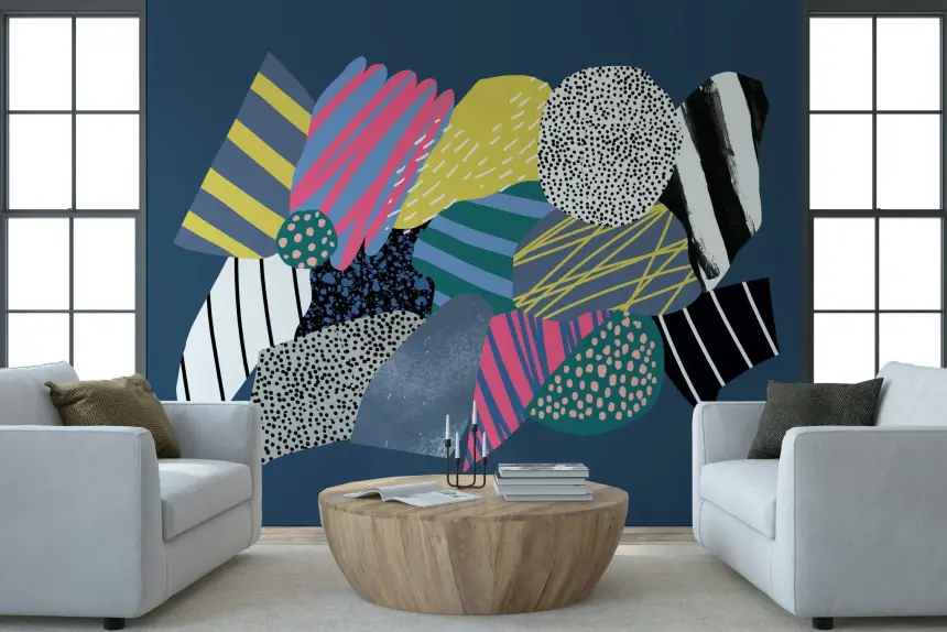 Spaceship Wall Mural