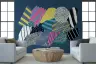 Modern Abstract Geometric Shapes Wall Mural 6