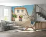 Charming European Cobblestone Street Wall Mural 7