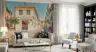 Charming European Cobblestone Street Wall Mural 6