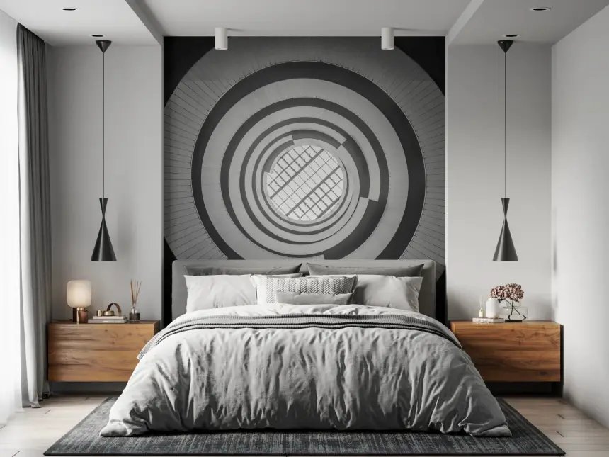 Spiral Ascent Wall Mural