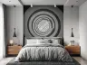 Modern Architectural Spiral Wall Mural 8