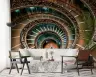 Ornate Spiral Staircase Architectural Wall Mural 7
