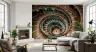 Ornate Spiral Staircase Architectural Wall Mural 8