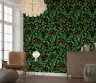 Dark Botanical Strawberry Garden Wallpaper 7