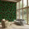 Dark Botanical Strawberry Garden Wallpaper 6