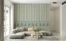 Vertical Stripe Floral Border Wallpaper 6